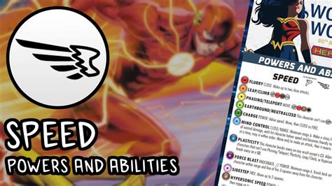 HOW TO PLAY: Heroclix Rules - SPEED Powers and Abilities - YouTube