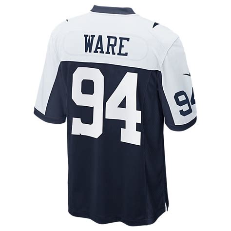 Dallas Cowboys DeMarcus Ware #94 Nike Game Replica Throwback Jersey ...