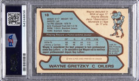 Lot Detail - 1979-80 O-Pee-Chee #18 Wayne Gretzky Rookie Card – PSA NM 7