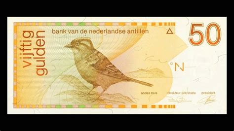 All Netherlands Antillean Guilder Banknotes - 1986 to 1994 Birds Issue ...