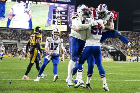 ’Playoffs?! PLAYOFFS!!’ Buffalo Bills players react to making ...