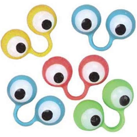 12 Oobi Eye Finger Puppets (Receive 12 per Order), Large eye finger puppets By Rhode Island ...