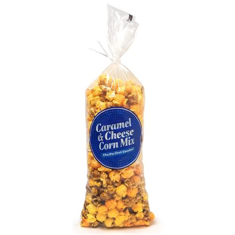 Caramel & Cheese Corn Mix 16" Poly Bag 1000/case - Hometown Concessions