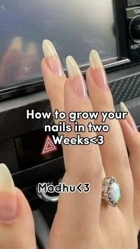 nail growth tips [Video] | How to grow nails, Nail growth tips, Nail care