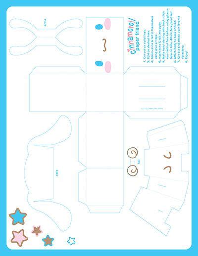 Cinnamoroll | Our Characters - Sanrio | Paper toys template, Paper doll template, Hello kitty crafts