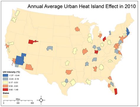 UGA study ranks U.S. cities based on the urban heat island effect on temperatures - UGA Today