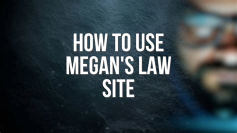 How to navigate California’s Megan’s Law website