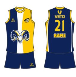 AFL Sublimated Jersey 1 | Veto Sports WA