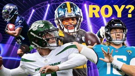 Who are the top Rookie of the Year Candidates in the NFL?