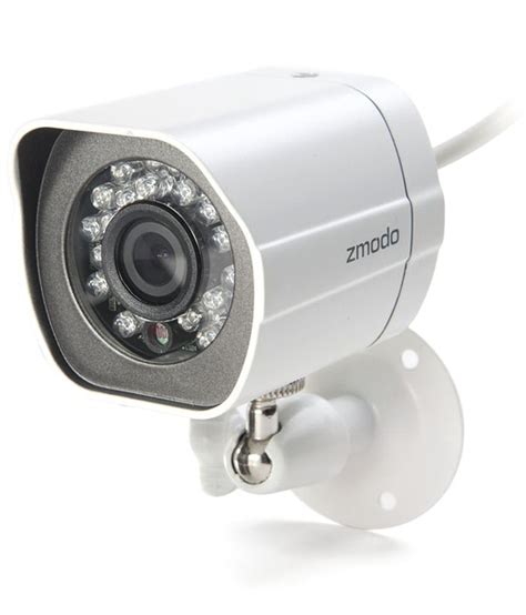 Zmodo India Aluminium 1080P HD 4CH CCTV Camera-White Price in India ...