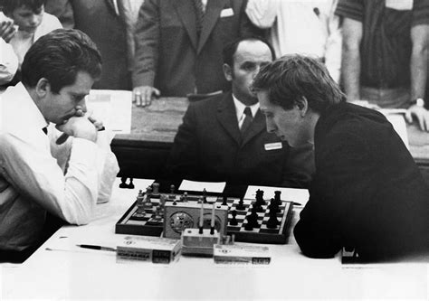 The Match of the Century: Bobby Fischer vs. Boris Spassky. Reykjavík, Iceland. 1972. | Chess ...