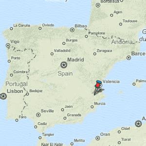 Almansa Map Spain Latitude & Longitude: Free Maps