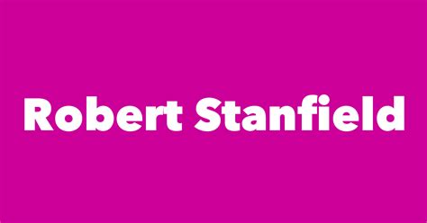 Robert Stanfield - Spouse, Children, Birthday & More