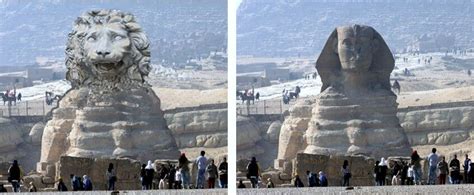 Figure5.Artistic comparison of the sphinxes (i.e. lion-sphinx to the... | Download Scientific ...