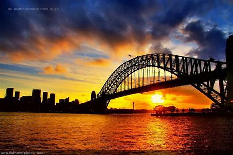 SUNSET UNDER THE BRIDGE, sun, harbour, sky, bridge, HD wallpaper | Peakpx