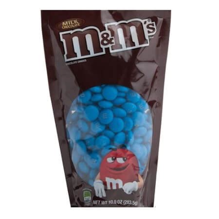 M&M's Blue Peg Bags | Blue Candies | Candy Coated Chocolates