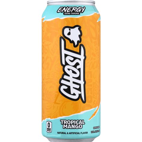 Ghost Tropical Mango Energy Drink - 16 Ounce — WholeLotta Good