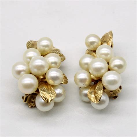 Vintage Clip On Pearl Earrings – 100 Ways