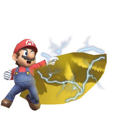 Super Mario using a Shocking Cape by TransparentJiggly64 on DeviantArt