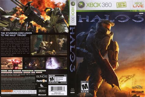 Halo 3 - XBOX 360 Game Covers - Halo 3 Ntsc Scan :: DVD Covers