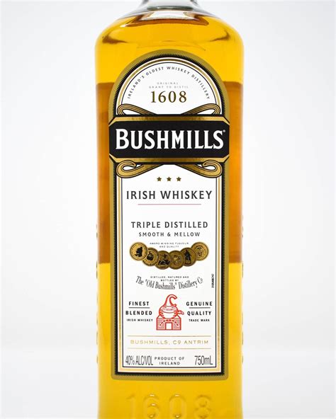 Bushmills, Irish Whiskey 750ml - Princeville Wine Market