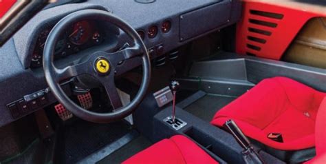 1989 ferrari f40 interior - TeamSpeed