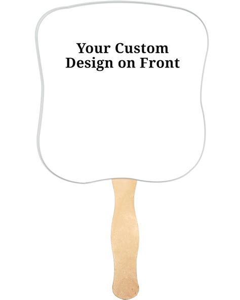 Design Your Own Memorial Fan With Wooden Handle (Pack Of 10 ...