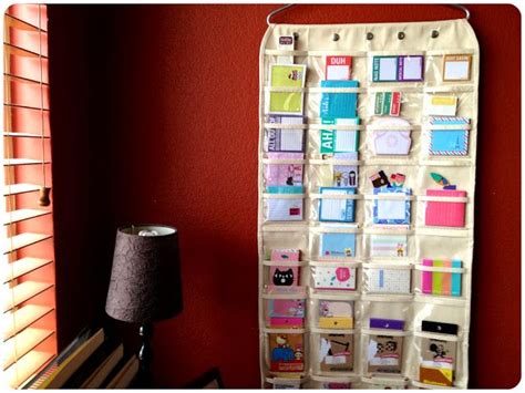 Yay, for Fridays! : Organize It: Sticky/Post-it Notes Storage | Filofax organization, Notes ...