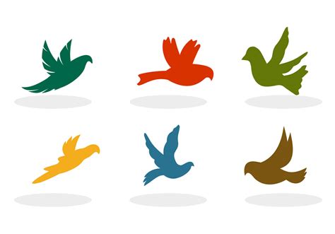 Flying Birds Silhouette Vectors - Download Free Vector Art, Stock ...