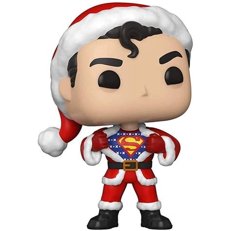 DC Super Heroes - świąteczna figurka Superman in Holiday Sweater (Holiday) (Funko Pop! 353)