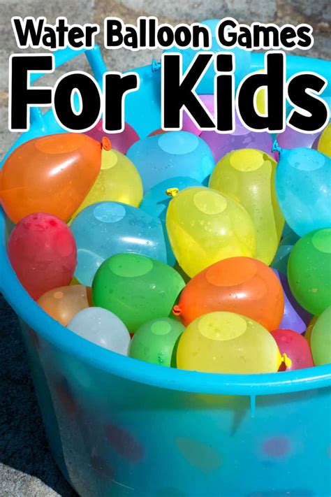 19 Super Fun Water Balloon Games for Kids