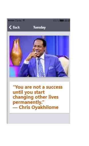 Pastor Chris Oyakhilome Quotes - Android App - AllBestApps