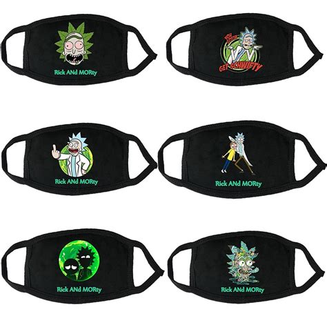 Rick And Morty Face Mask - Stay Hip Shop