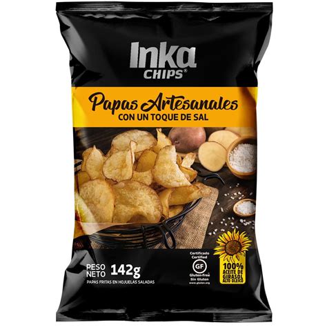 Papas Fritas INKA CHIPS Bolsa 142g | plazaVea - Supermercado