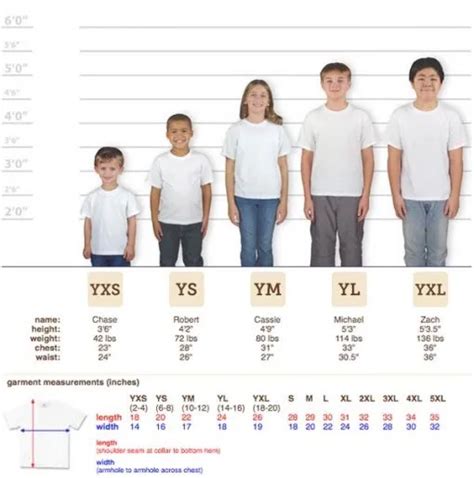 Twisted X Youth Size Chart