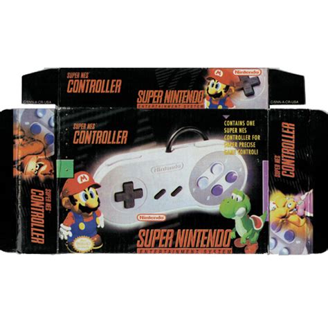 Original Super Nintendo Controller Mario SNES Box For Sale | DKOldies