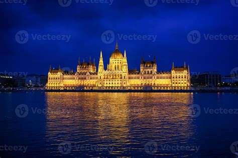 The Parliament in Budapest 1405173 Stock Photo at Vecteezy