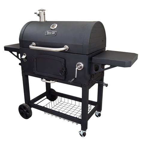 Premium Charcoal Grill Outdoor Barbecue Pit Stainless Steel Smoke Stack ...