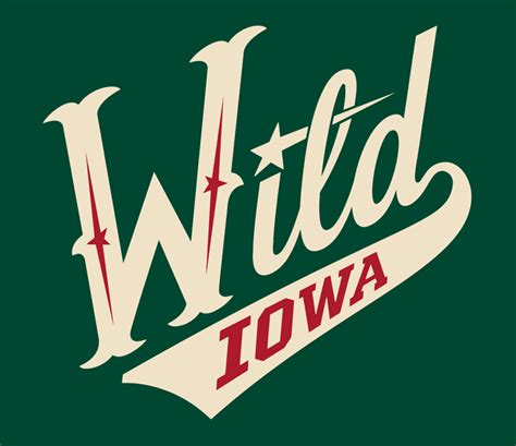 Iowa Wild Alternate Logo - American Hockey League (AHL) - Chris Creamer's Sports Logos Page ...