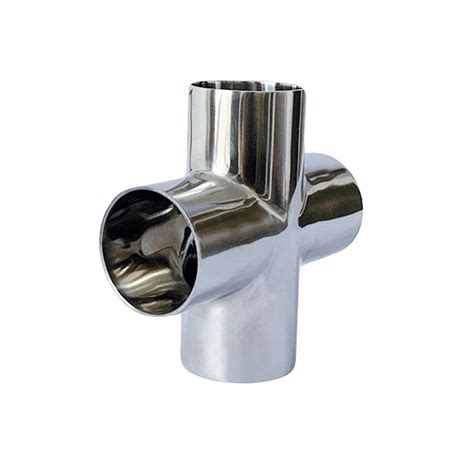 GB/T 12459 Standard Stainless Steel Cross Multifunction Pipe Fittings - China Reducing Cross and ...