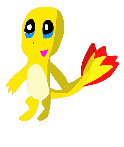 Shiny Charmander by MegaCrystalSwiftail on DeviantArt