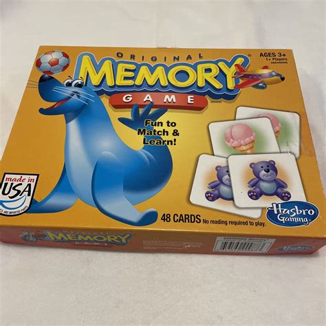 Original Memory Game Cards