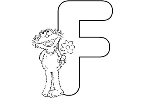 Free Alphabet Coloring Pages