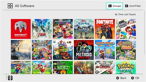 Nintendo Switch se actualiza y por fin podemos ordenar nuestros juegos por grupos | Marca