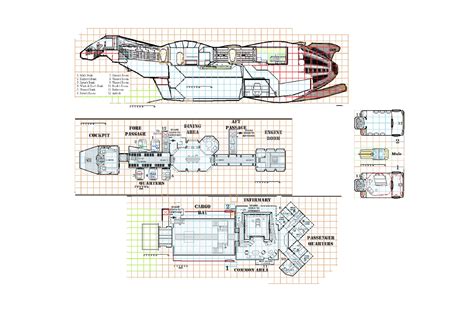 Serenity Firefly Floorplan by Radwulf59 on DeviantArt