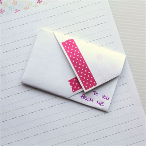 How to Fold an Envelope • The Crafty Mummy