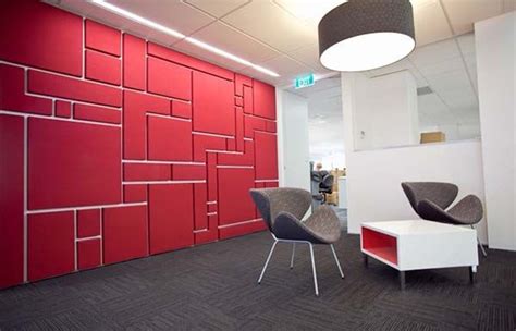 Awesome Padded Wall Panel Design As A Wall Decor Ideas with Cool Simply: Cool Red Color Padded ...