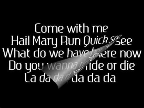 2Pac - Hail Mary Lyrics - YouTube