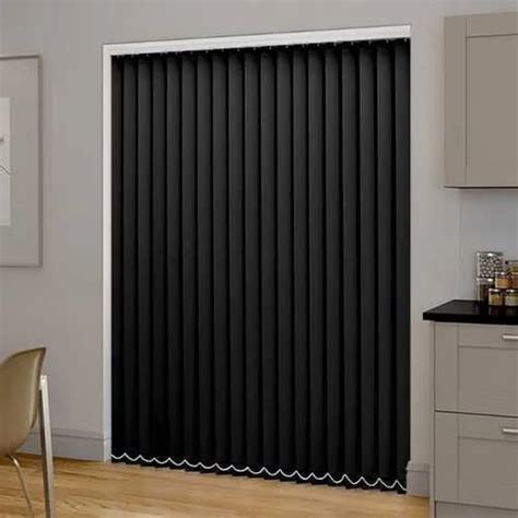 PVC And Fabric White And Brown Blackout Vertical Blinds at ₹ 80/square ...