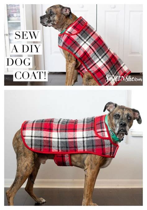 DIY Fur Baby Coat - how to sew a dog coat (She Sews!) | Dog jacket patterns, Dog coats, Dog ...